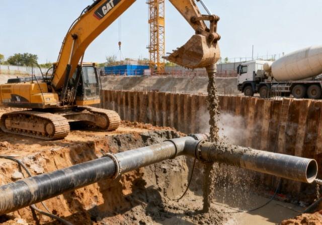 屏边注浆管应用于建筑工程与结构维修领域